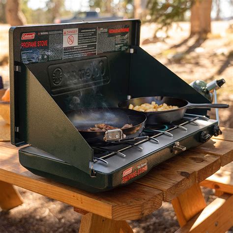 camping stove indoors